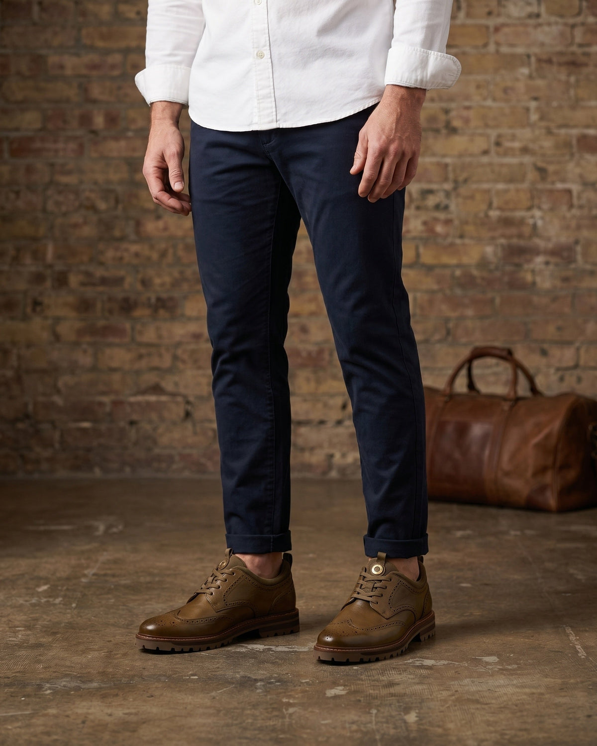 Pablo Leather Wingtip Sneaker