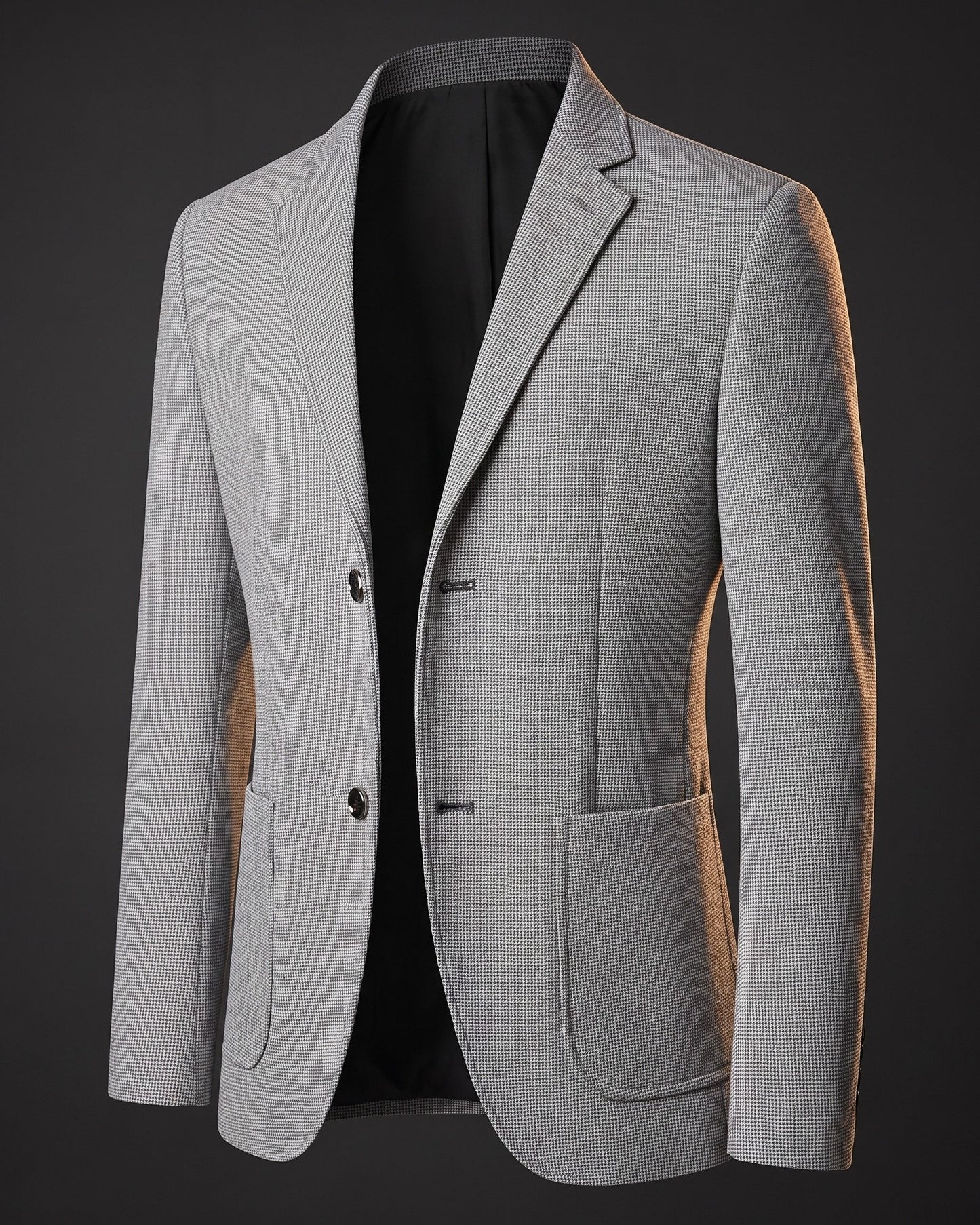 Ricardo Micro-Houndstooth Blazer