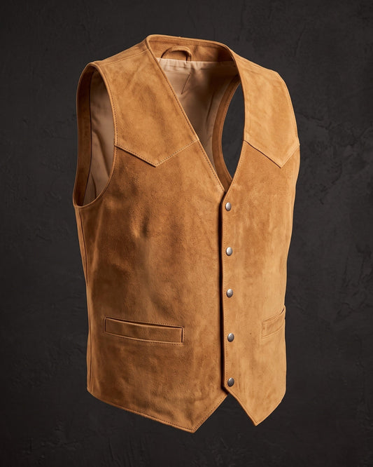 Federico Suede Vest
