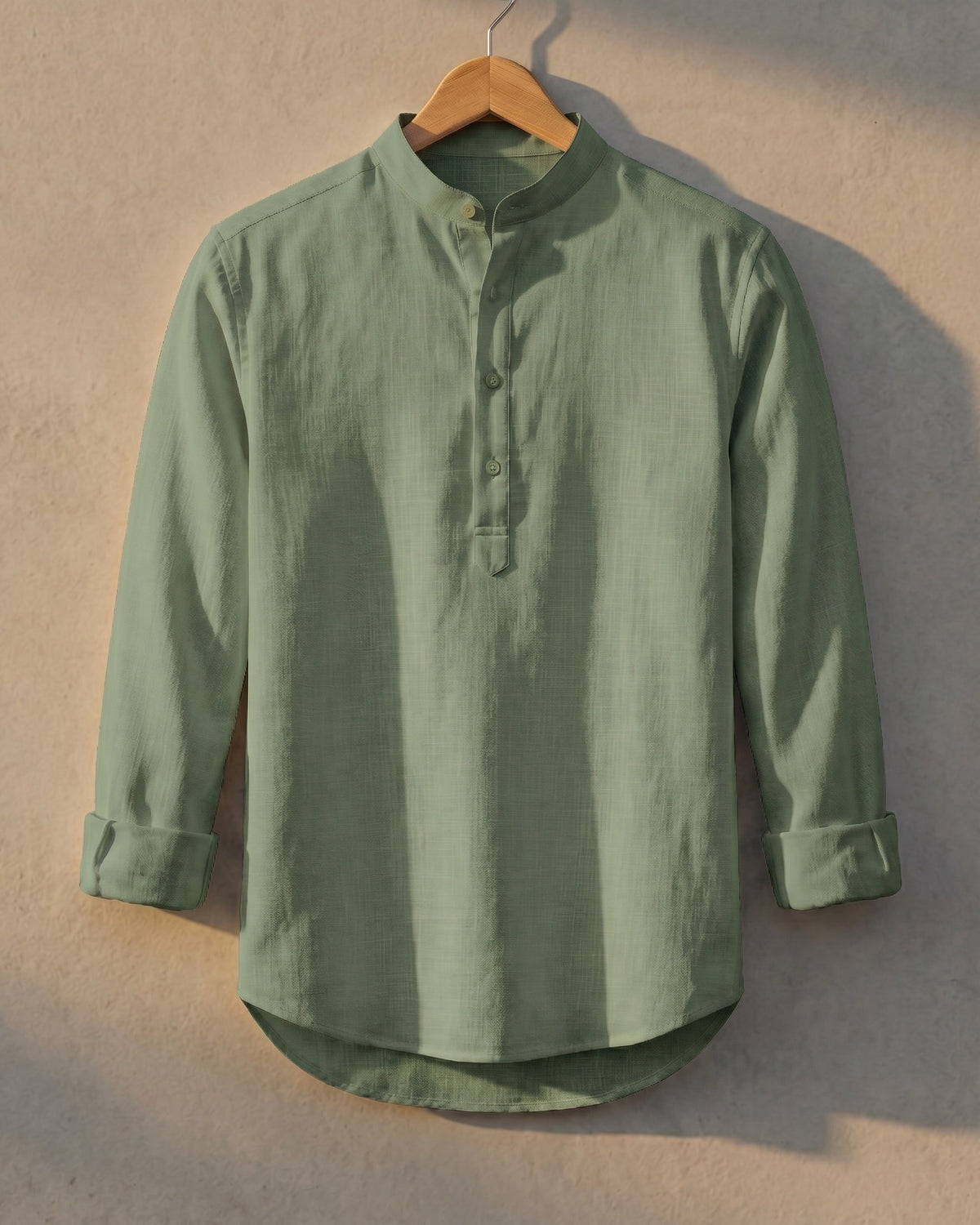 Vincenzo Cotton Linen Shirt
