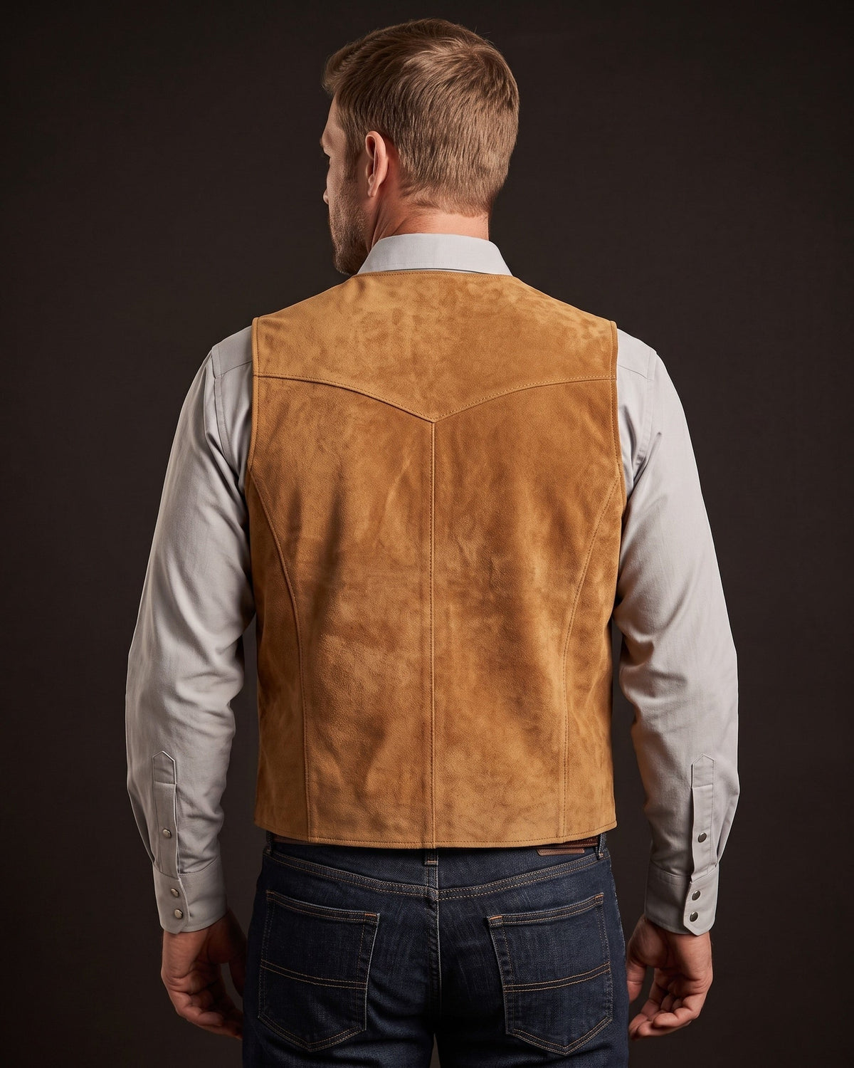 Federico Suede Vest