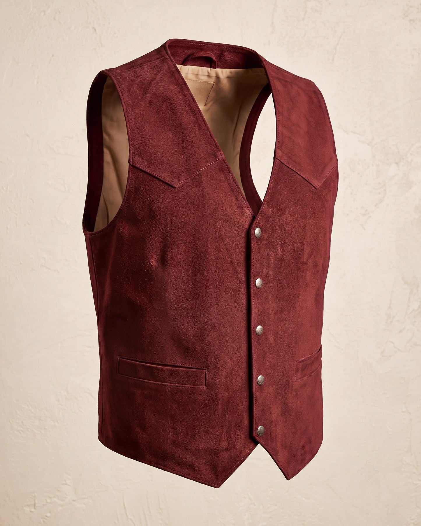 Federico Suede Vest