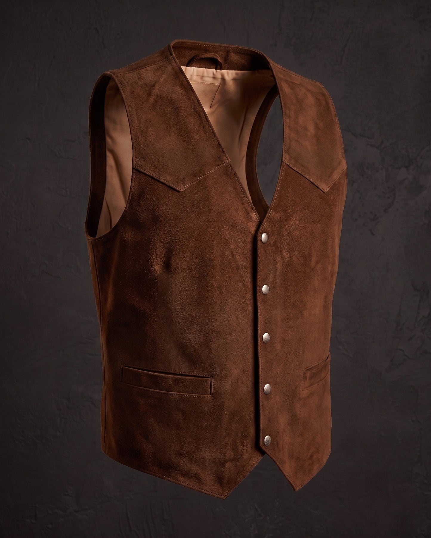Federico Suede Vest
