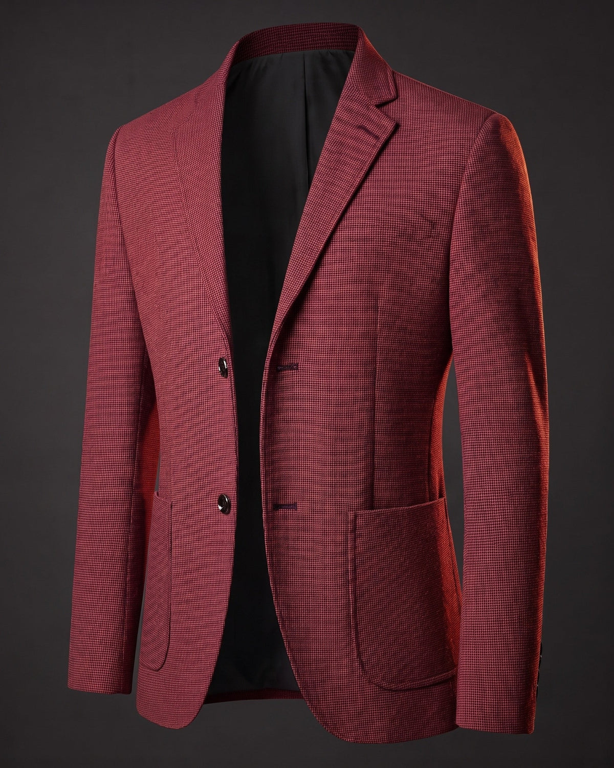 Ricardo Micro-Houndstooth Blazer